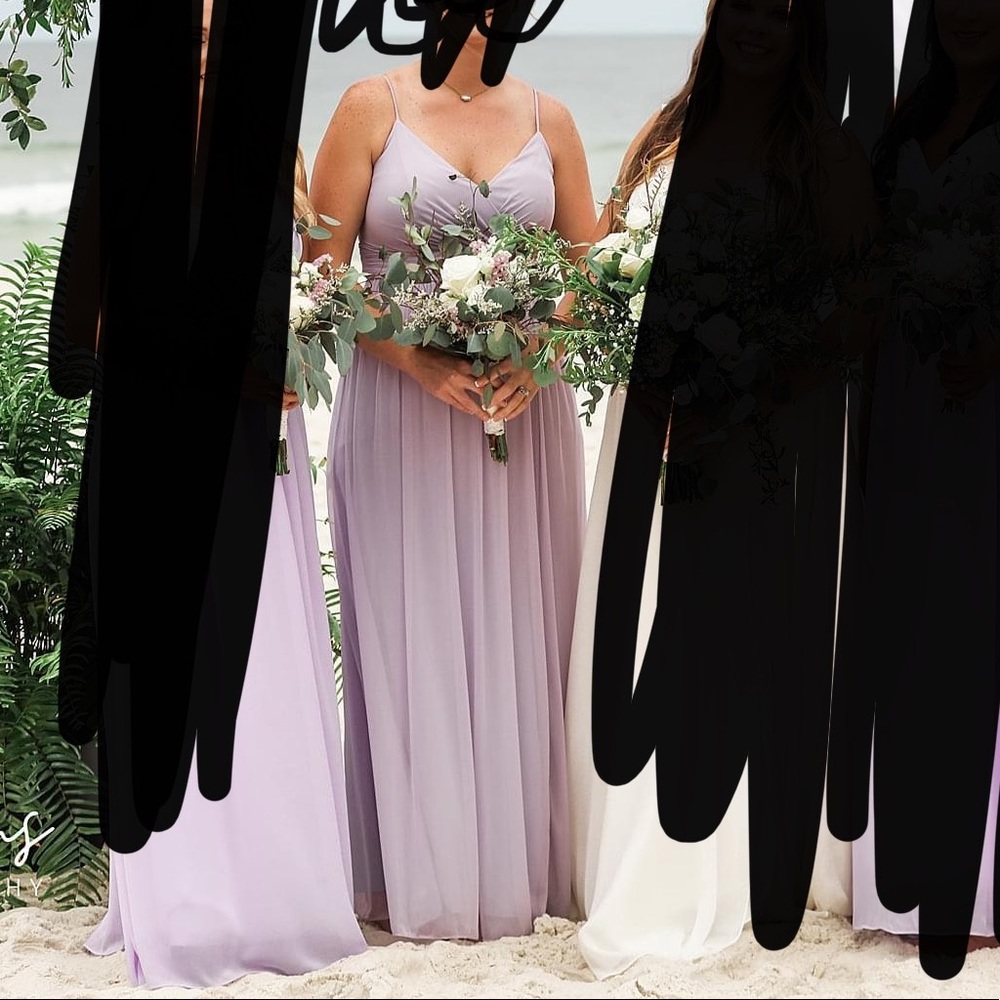 SOLD!!! David’s Bridal bridesmaid dress size 12.